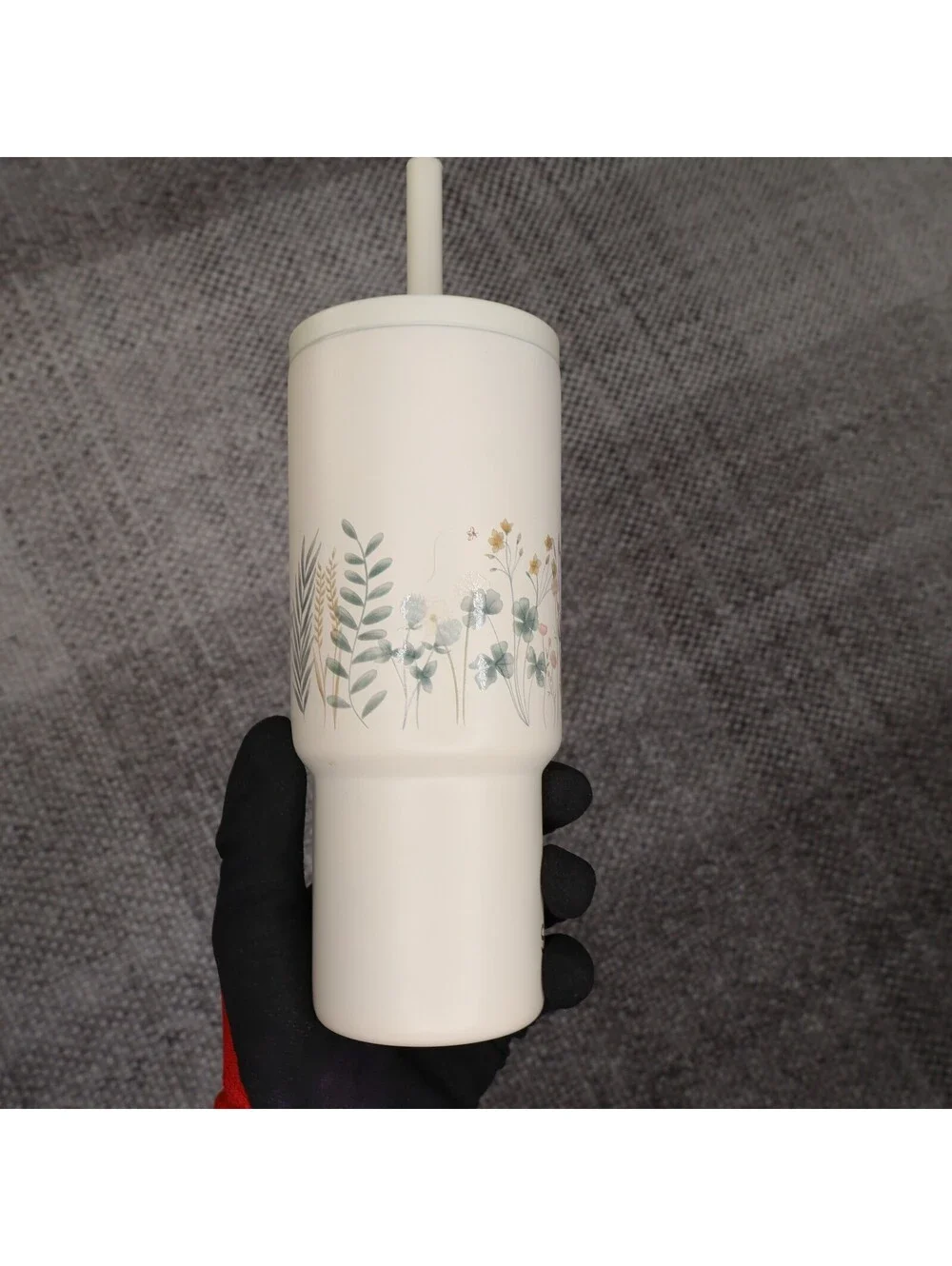 Simple Modern 24oz Trek Tumbler Cup Disney Winnie the Pooh Cream Wildflowers
